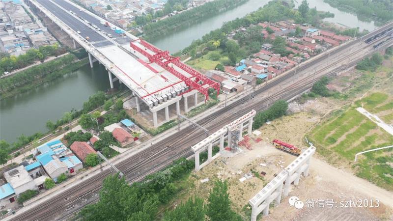 宿州市银河路一路上跨京沪铁路立交桥路基、给排水、河道整治工程